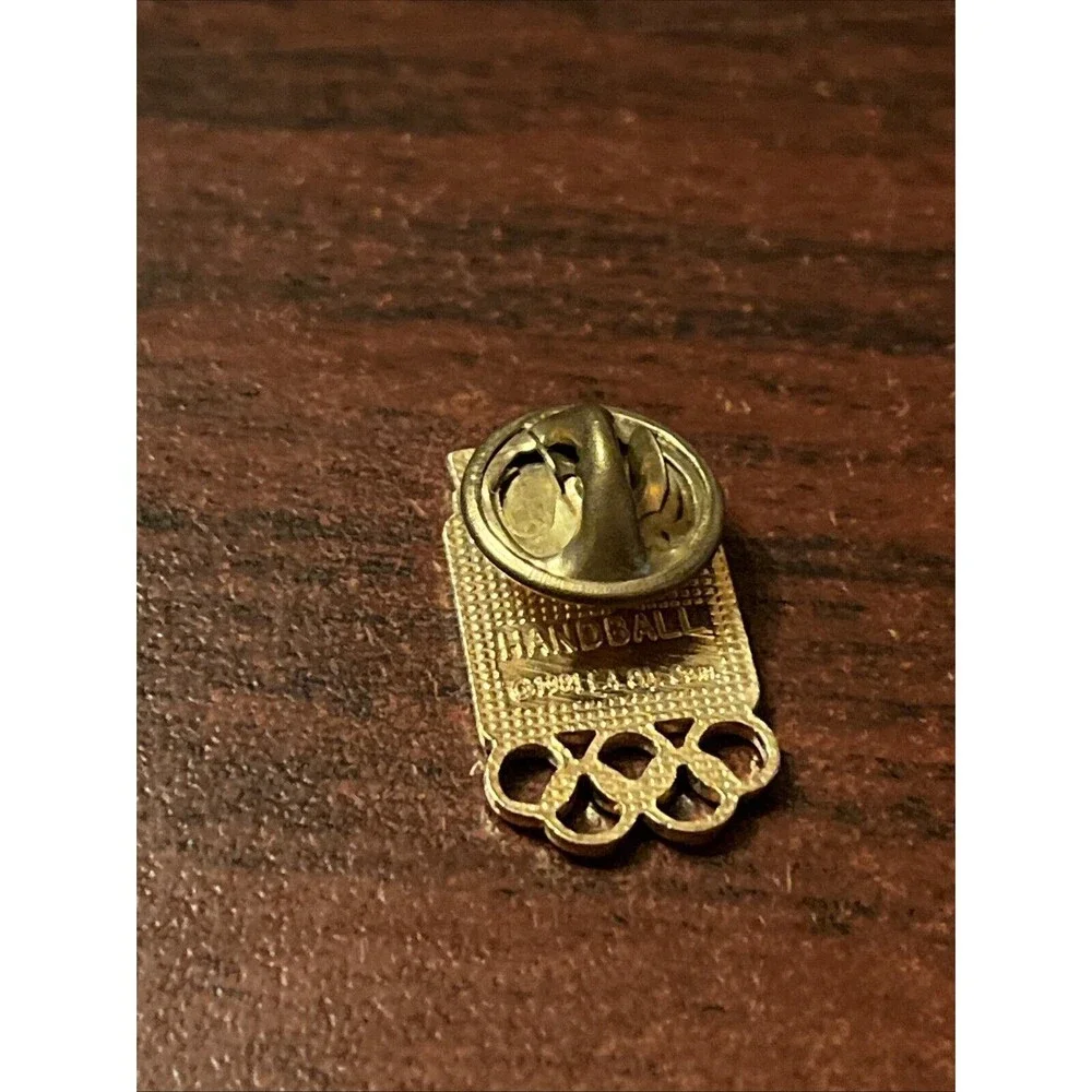 1984 Los Angeles Olympics Handball‎ Event Lapel Hat Pin